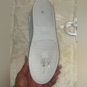 Tory Burch, green, white and gray ladies shoes size 11